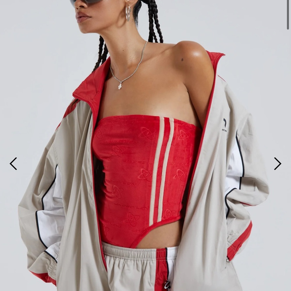 Jaded London Atom Embossed Bodysuit